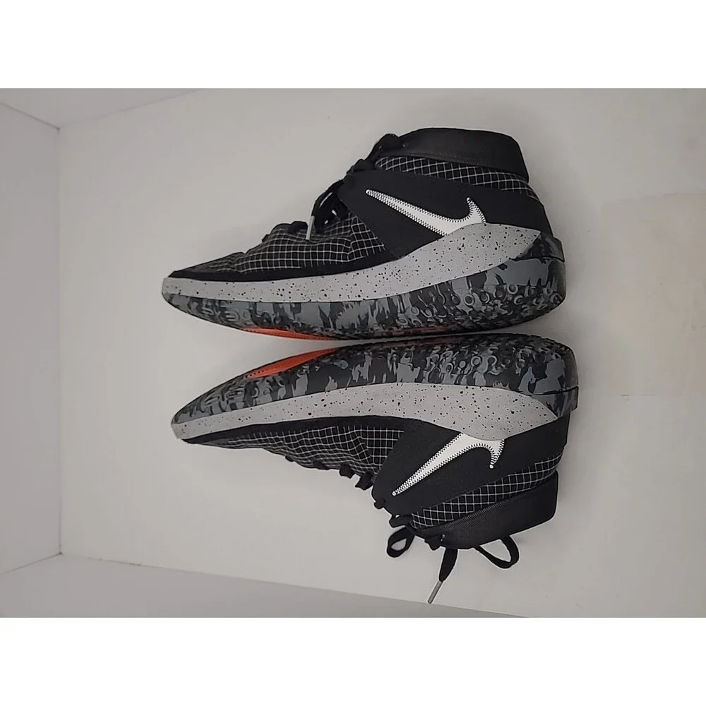 Nike KD 13 Kevin Durant Oreo Men's 14 Black White Shoes CI9948-004